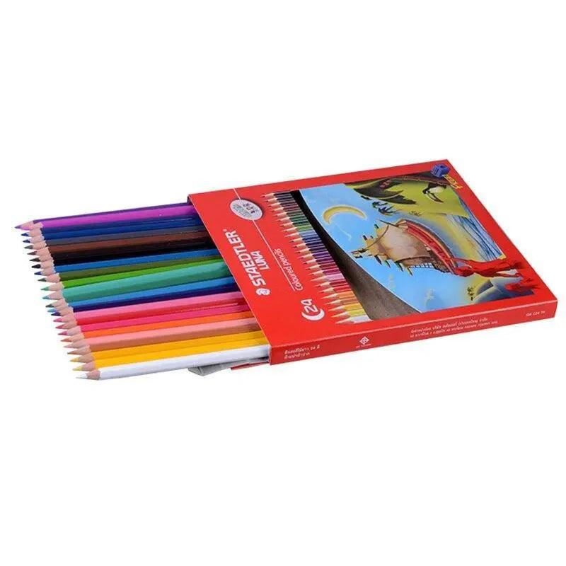 Color pencil set card board box 24 colors The Stationers