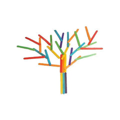 Colored Wooden Ice Cream Sticks Popsicle Sticks Small The Stationers