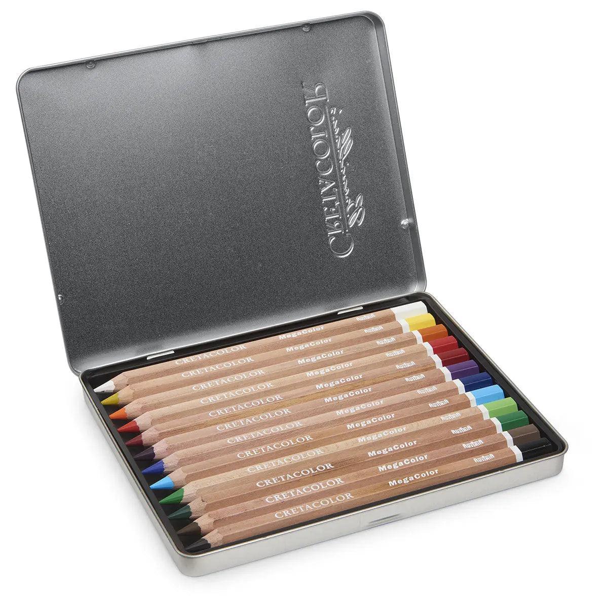 Cretacolor Mega Color Pencils For Professionals The Stationers