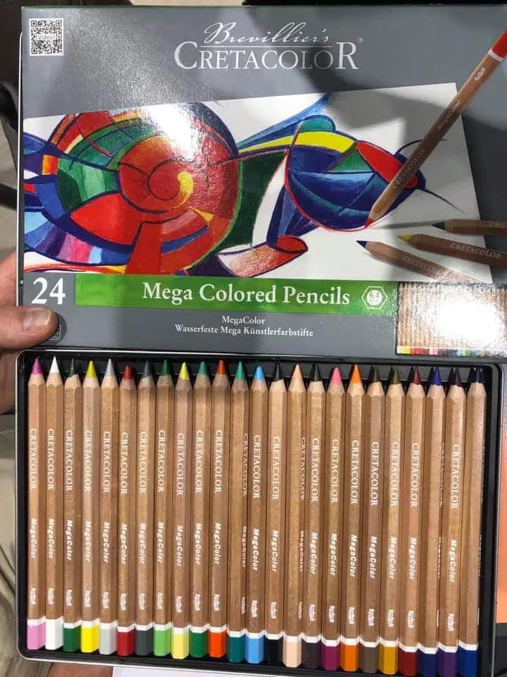 Cretacolor Mega Color Pencils For Professionals The Stationers