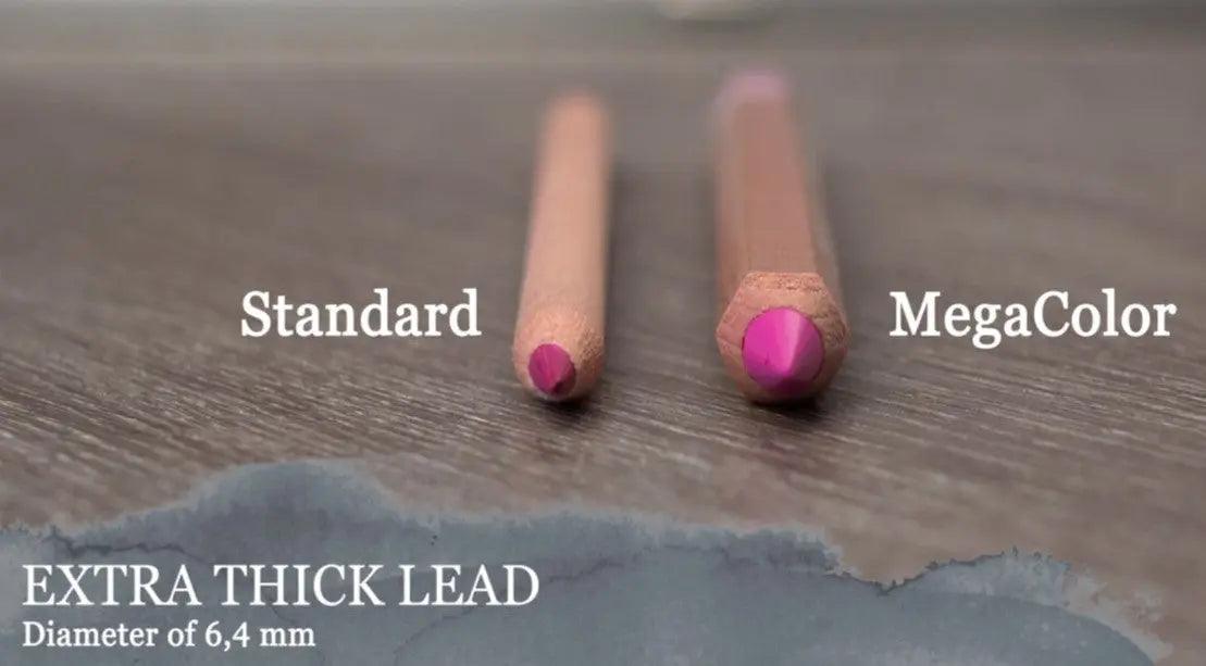 Cretacolor Mega Color Pencils For Professionals The Stationers