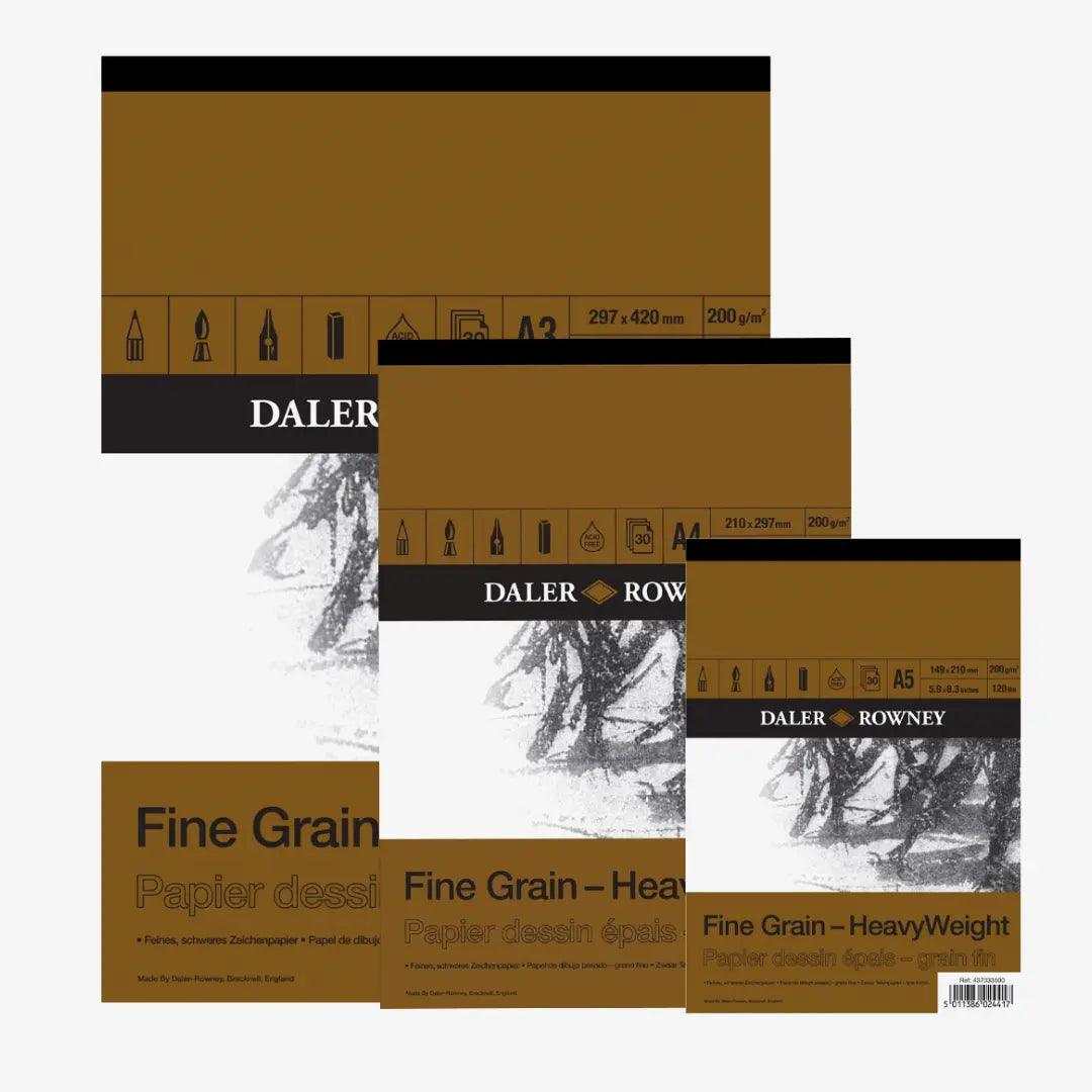 Daler Rowney Fine Grain Heavyweight Sketching & Drawing Pad The Stationers