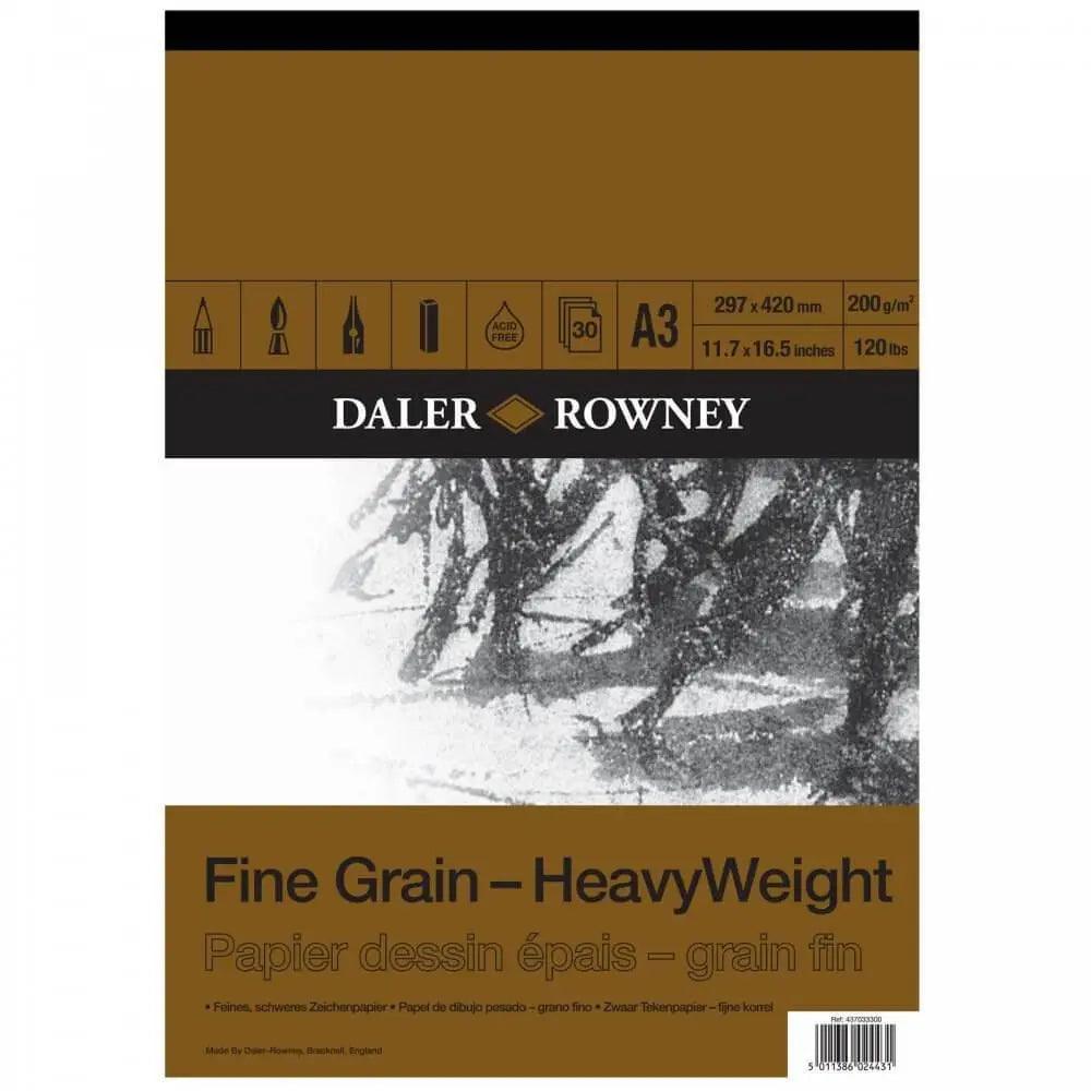 Daler Rowney Fine Grain Heavyweight Sketching & Drawing Pad The Stationers