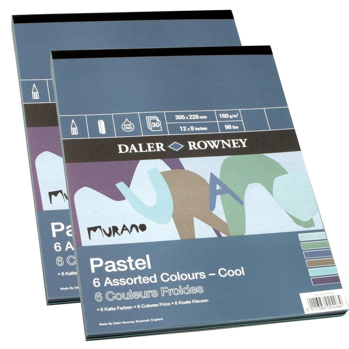 Daler Rowney Murano Pastel Colours Pad - A3 The Stationers