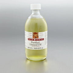 Daler Rowney Purified Linseed Oil 500ml Bottle The Stationers