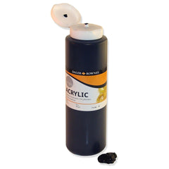 Daler Rowney Simply Acrylic Jars In 750ml (Black Colors) The Stationers