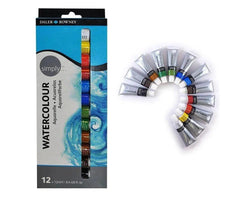 Daler Rowney Simply Transparent Watercolor Tubes Set The Stationers