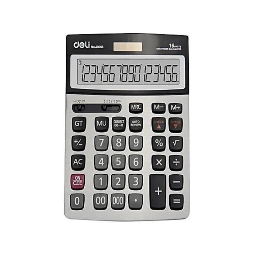 Deli Calculator 16 Digit, Check & Multifunction - E39265 The Stationers