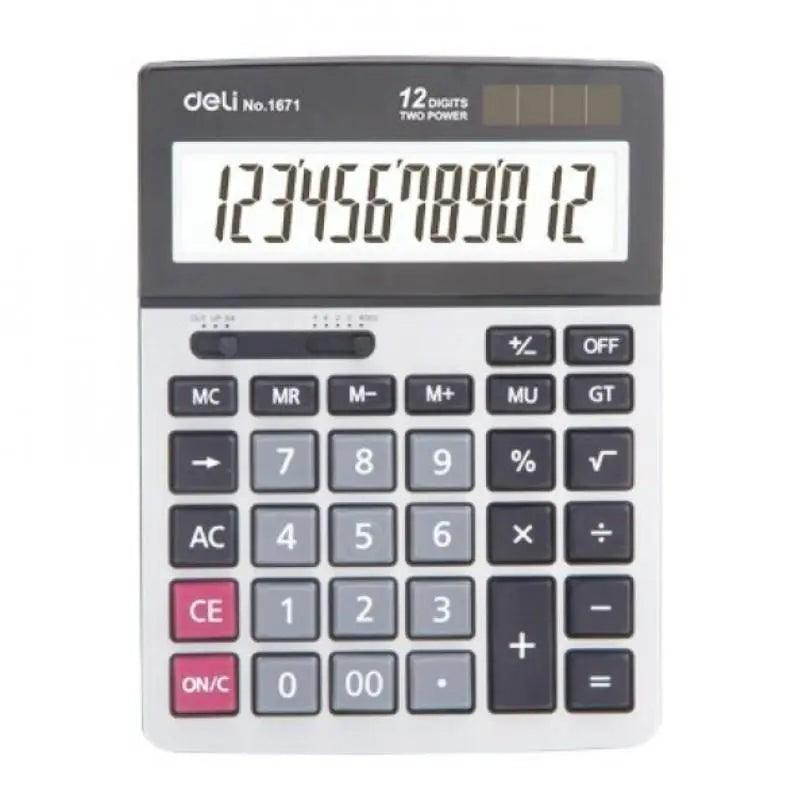 Deli Electronic 1671 Calculator The Stationers