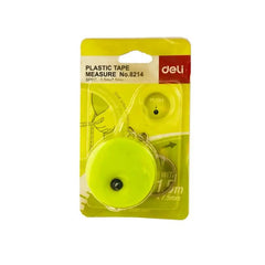 Deli Plastic Tape Measure 8214 - Multi Colors thestationers