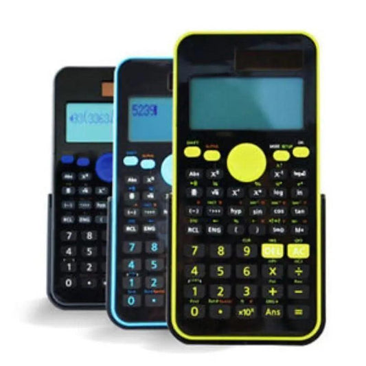 Deli Scientific Calculator 12 Digit, 252 Function (Vivid) (D82ES) The Stationers