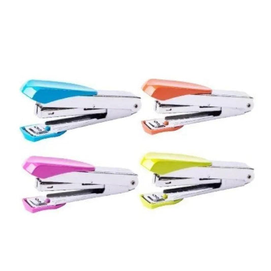 Deli Stapler Machine 12 Sheets (Metal) - Multi Color The Stationers