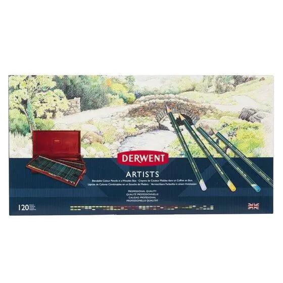 Derwent Artists Color Pencils Set of 120 The Stationers