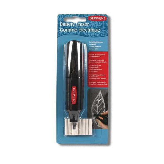 Derwent Battery Operated Eraser With Refills - Electric The Stationers