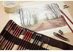 Derwent Colored Drawing Pencils Tin Of 12/24 The Stationers