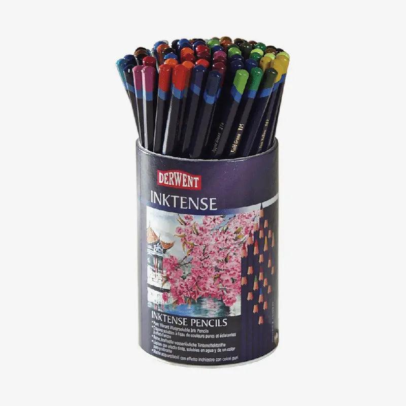 Derwent Inktense Color Pencil Tub Of 72 The Stationers
