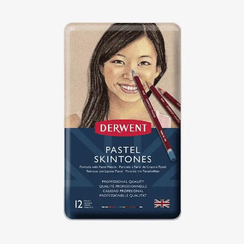 Derwent Pastel Skin tone Color Pencils Set Of 12 The Stationers