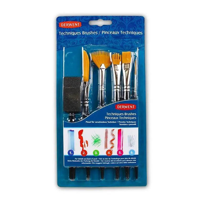 Derwent Technique Brushes Set The Stationers