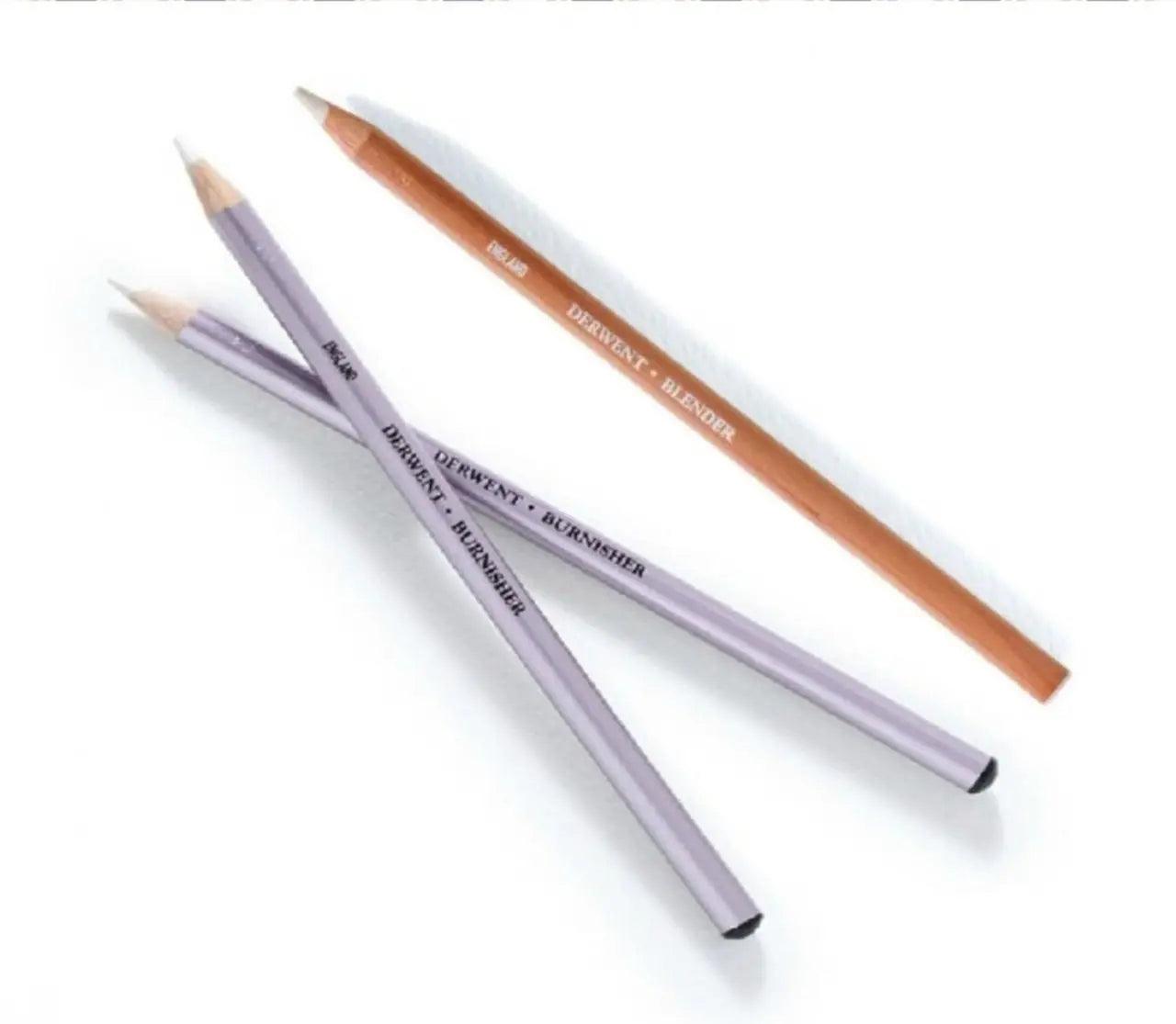 Derwent Tinted Charcoal Blender Pencil Pack Of 6 The Stationers