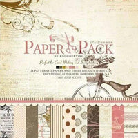 Design Paper Pack - Scrapbook Papers - Patterned Paper For Crafting The Stationers