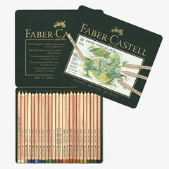 Faber Castell Pitt Pastel Pencils Tin of 24 The Stationers