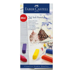 Faber Castell Soft pastels cardboard wallet of 24 The Stationers