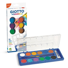 Giotto Acquerelli Watercolor 12 set The Stationers