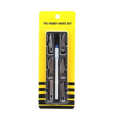 Hobby Knife Set of (7 Pcs) The Stationers