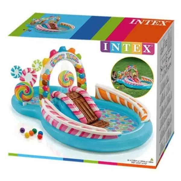 INTEX Candy Zone Play Center Inflatable Pool 10ft Long 57149 The Stationers