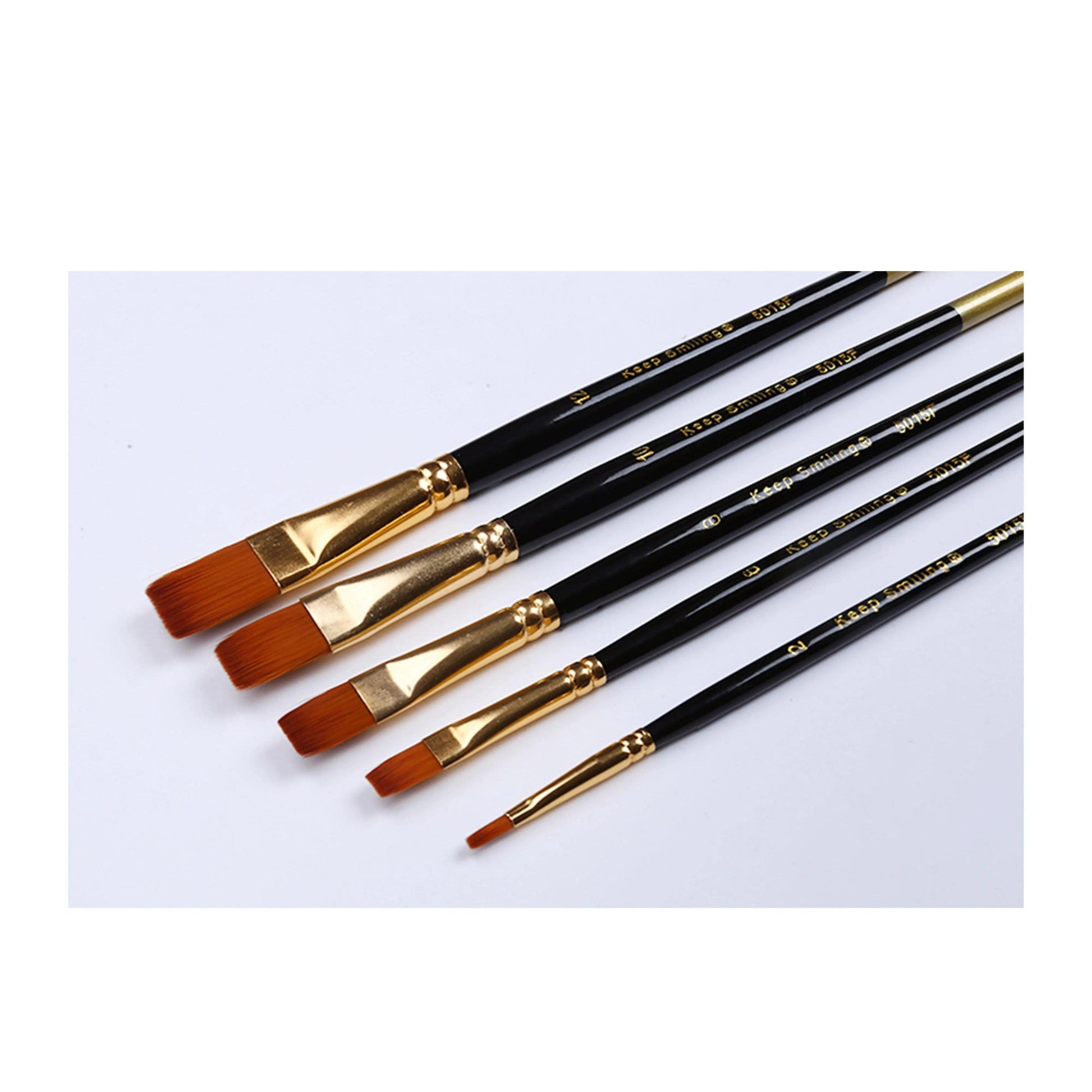 Keep Smiling Brushes Value Pack Of 5 The Stationers
