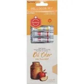 Keep Smiling Oil Color Paints Pack of 12 (7112O) The Stationers