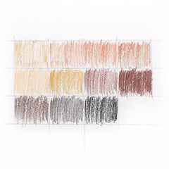 Keep Smiling Skin Tints Pastel Pencils color (12Pcs) The Stationers