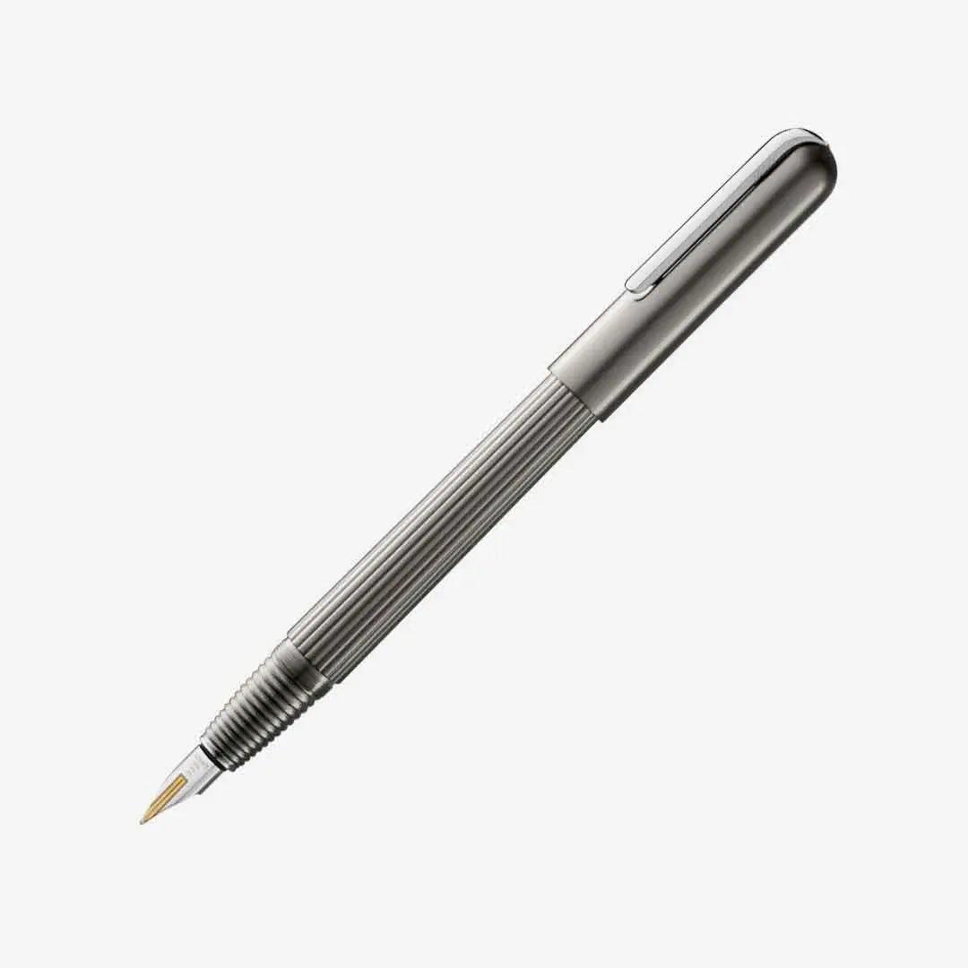 LAMY Imporium Fountain Pen Titanium/Platinum The Stationers