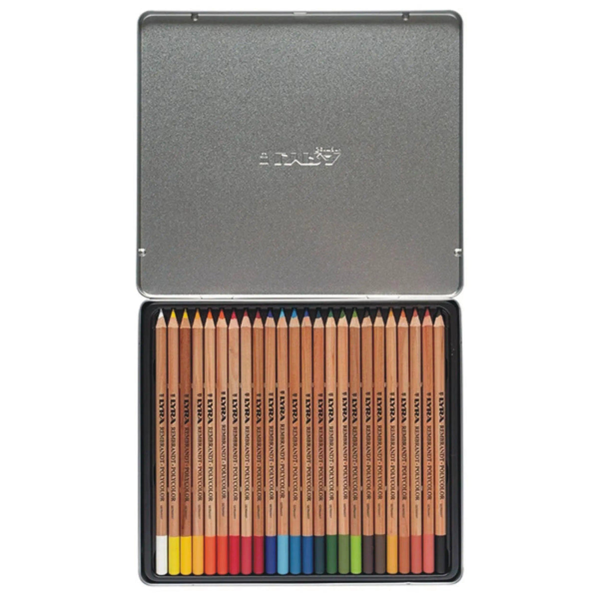 Lyra Poly color pastel pencil tin box of 24 pcs The Stationers