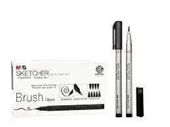 M&G Sketcher Micro Fineliner Brush The Stationers