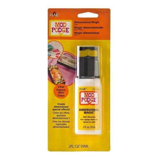 Mod Podge Dimensional Magic Clear 59ml carded The Stationers