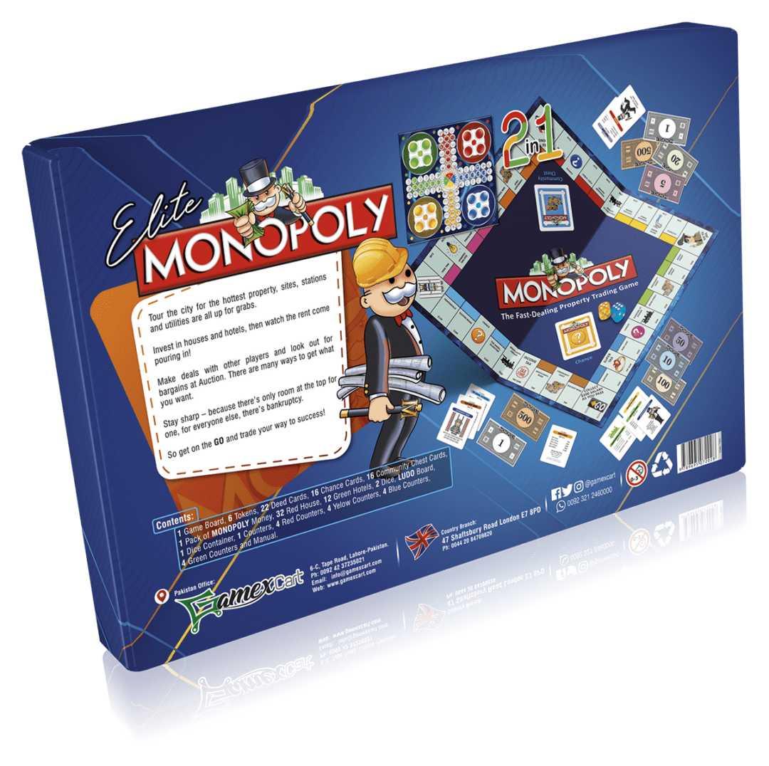 Monopoly - Elite Edition - 2 in 1 The Stationers