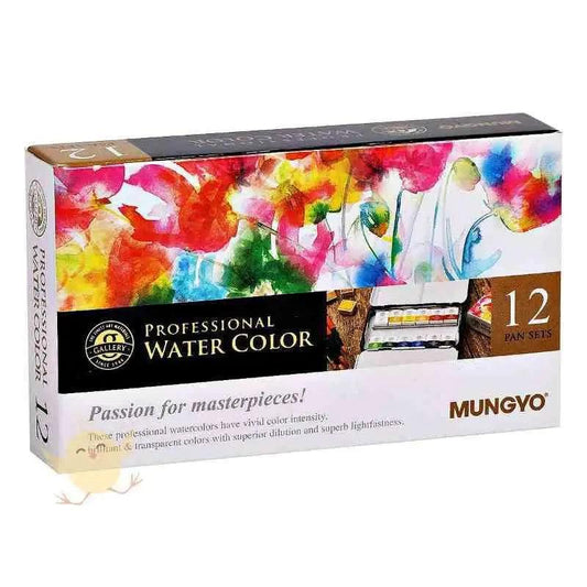 Mungyo 12 Professional Watercolor ( ORIGINAL GUARANTEED ) The Stationers