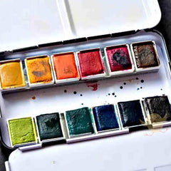 Mungyo 12 Professional Watercolor ( ORIGINAL GUARANTEED ) The Stationers