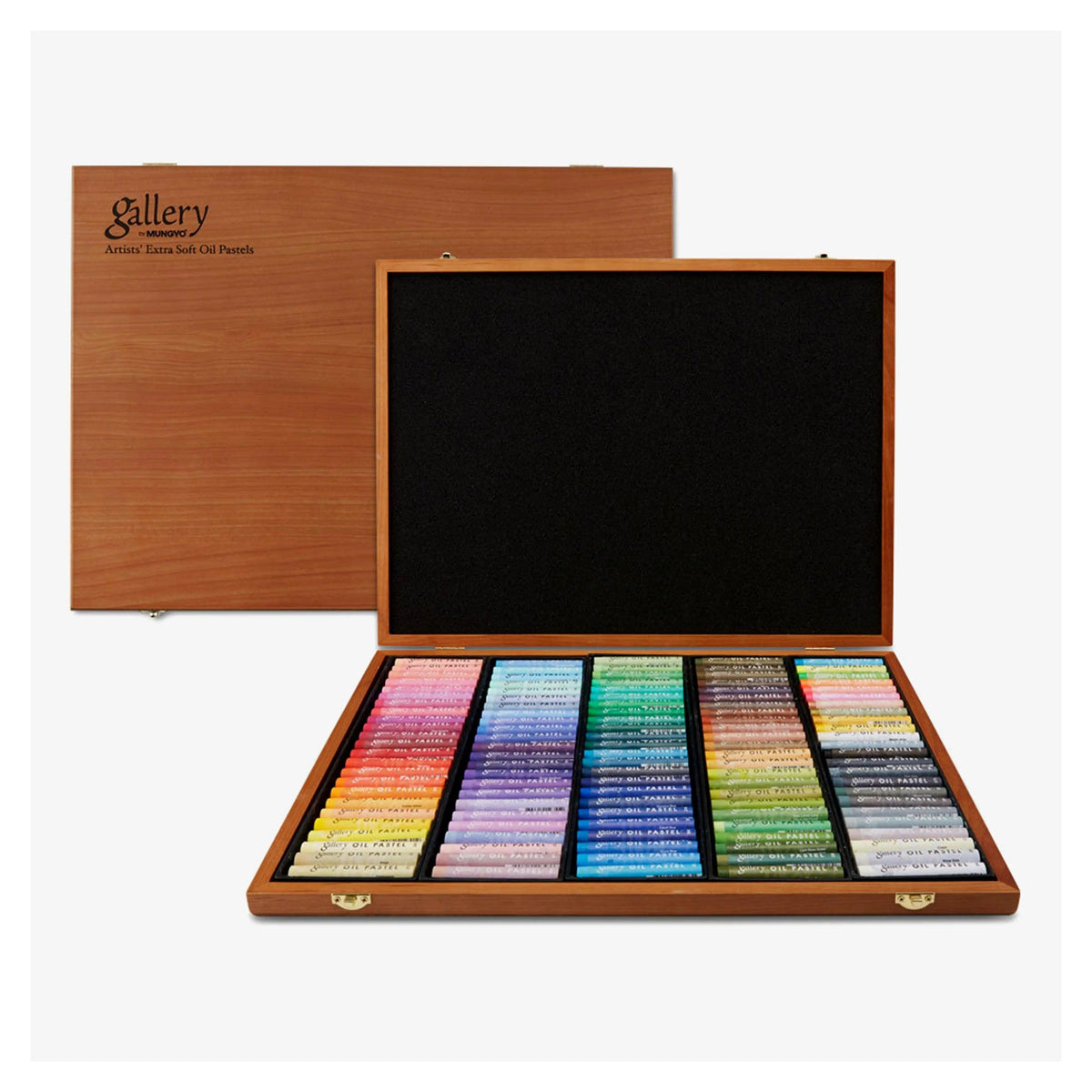 Mungyo Gallery Soft Oil Pastels Wood Box Set of 120 The Stationers