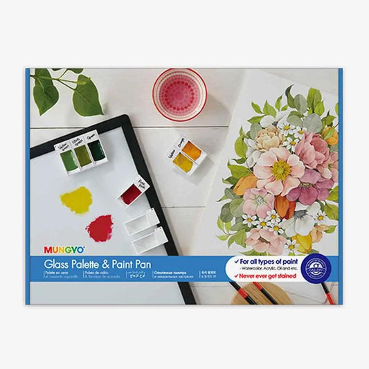 Mungyo Glass Palette And Artist Paint Pan The Stationers