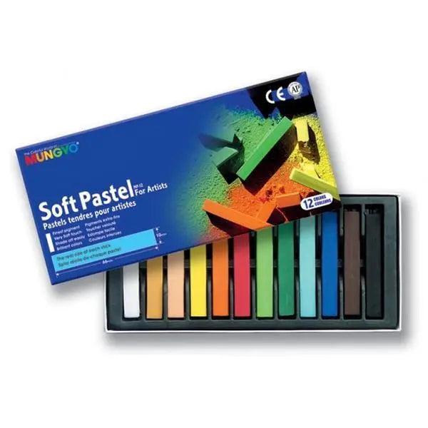 mungyo Soft Pastel Set 12 Full The Stationers