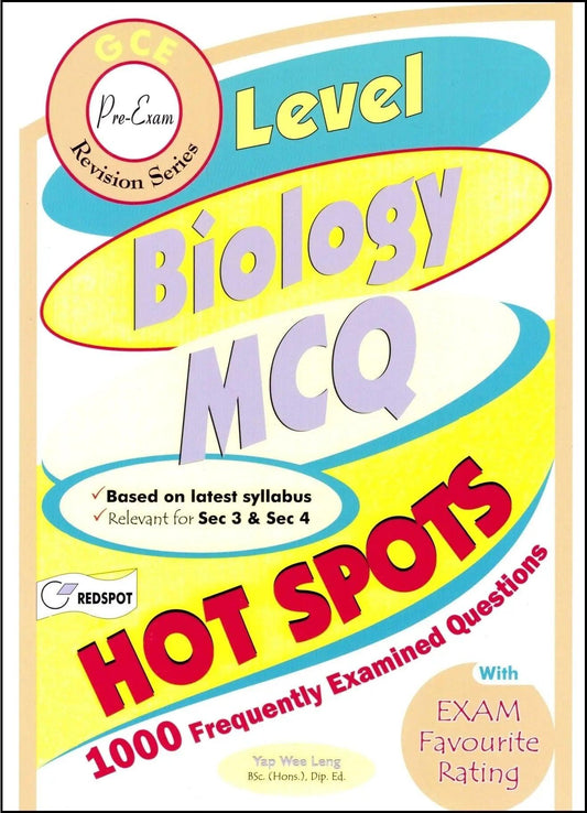 O Level Biology 1000 MCQ Hot Spots The Stationers