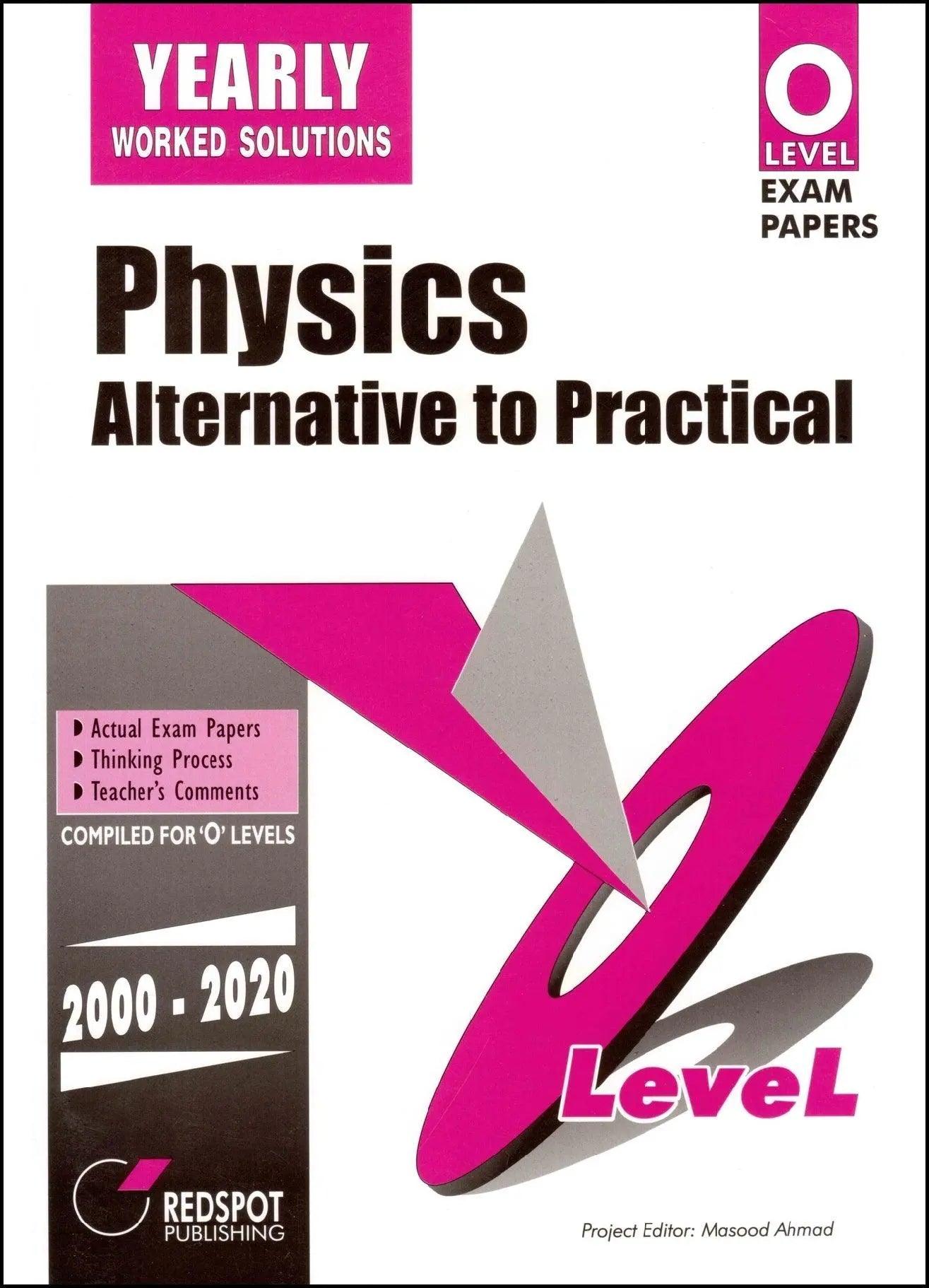 O Level Physics Alternative To Practical The Stationers
