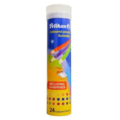 Pelikan 24 Color Pencil Metal Cylinder thestationers