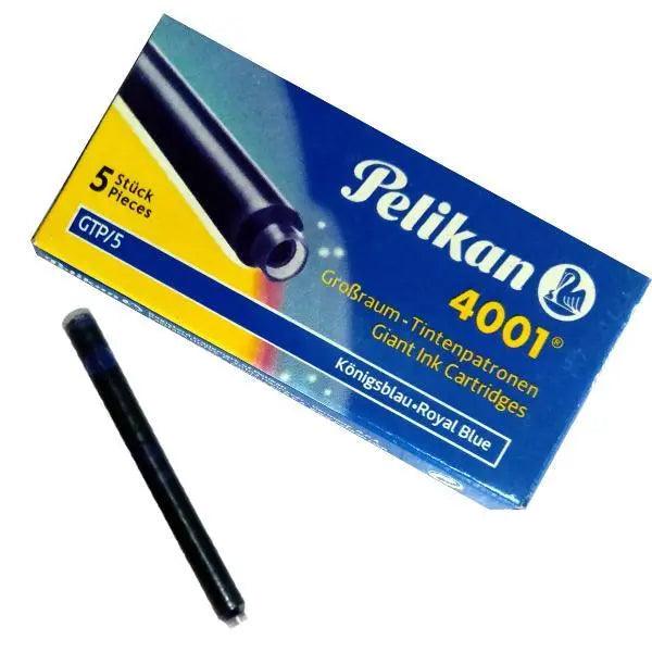 Pelikan 4001 Ink Cartridge Large Black 5Pcs/Box thestationers