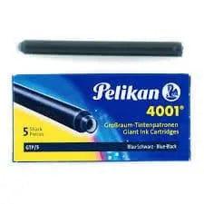 Pelikan 4001 Ink Cartridge Large Blue  5Pcs/Box thestationers