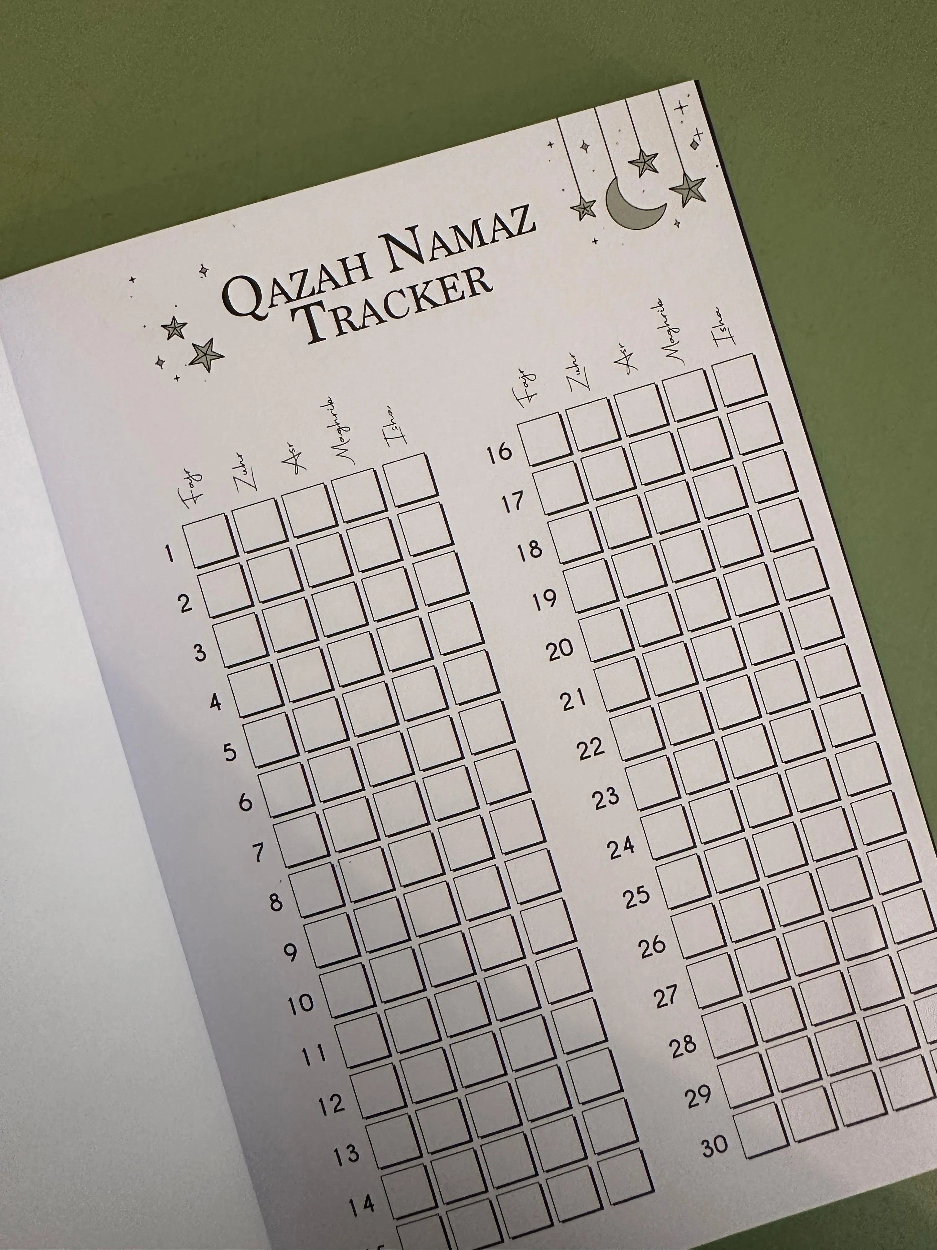 Ramadan Planner 2024 Hard Cover Binding A5 The Stationers