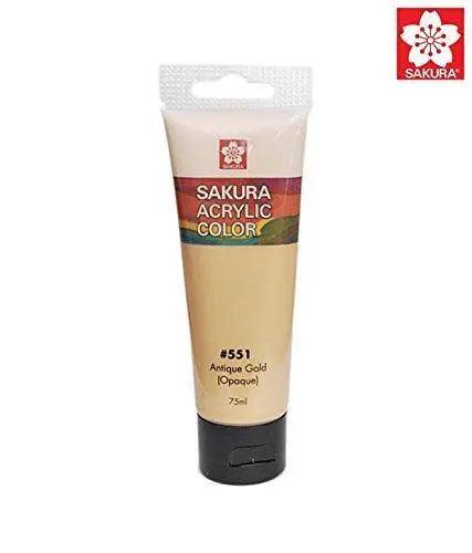 Sakura Acrylic Paint Tubes 75ml The Stationers