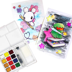 Sakura Koi Neon Watercolor Set Of 12 The Stationers